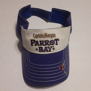 Captain Morgan Parrot Bay Embroidered Visor OSFM Very Clean